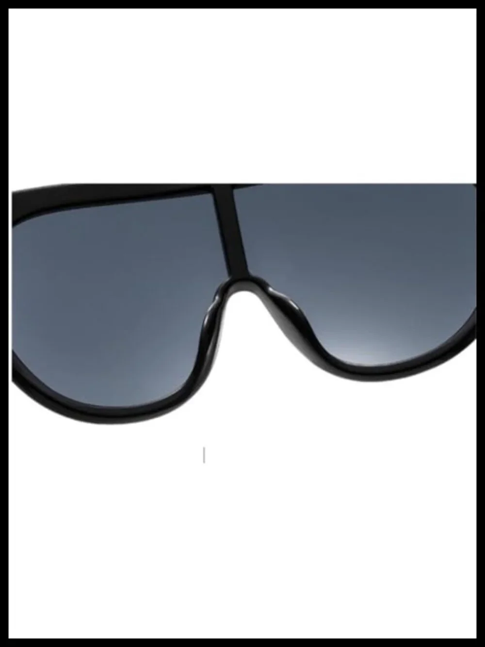 Oversized Square Sunglasses UV400 Protection Unisex Streetwear